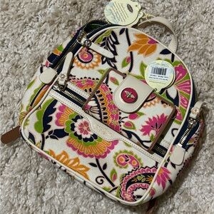 Spartina 449 Floral Canvas Backpack